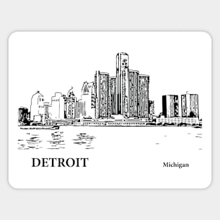 Detroit - Michigan Sticker